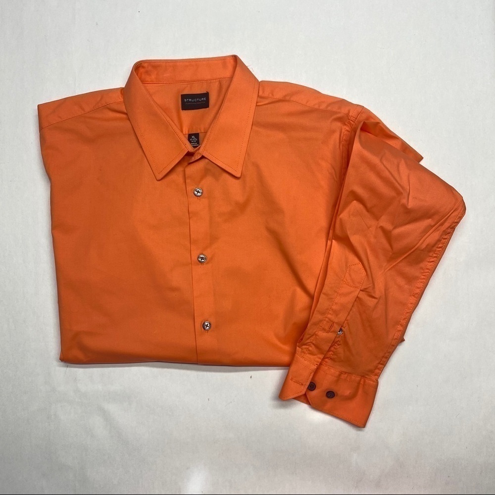 Structure Size Xl Casual Button Down Slim Fit - image 3